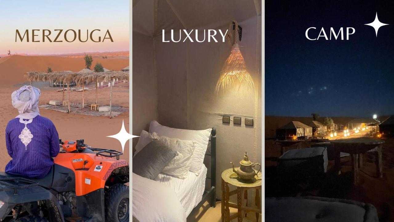 Merzouga Luxury Sahara Camps Kültér fotó